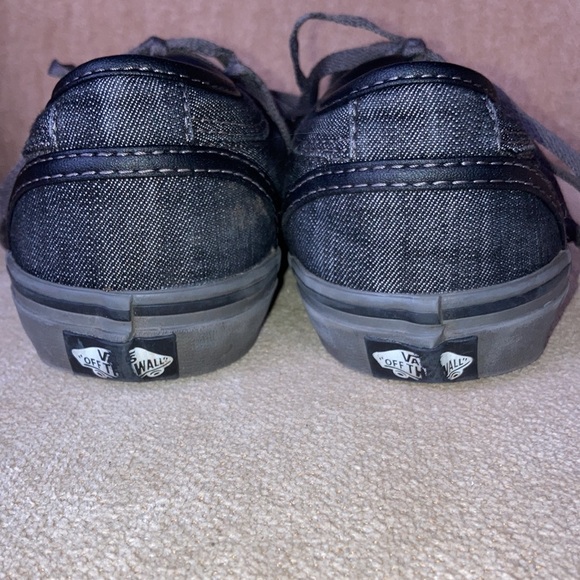 VANS Pro Denim Chukka Low Skate Sneaker Shoe Size 3.5 - Picture 5 of 13